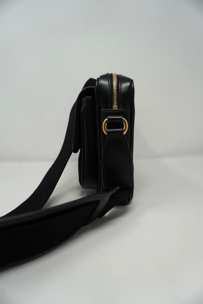 Gucci Calfskin Suede Morpheus Messenger Bag