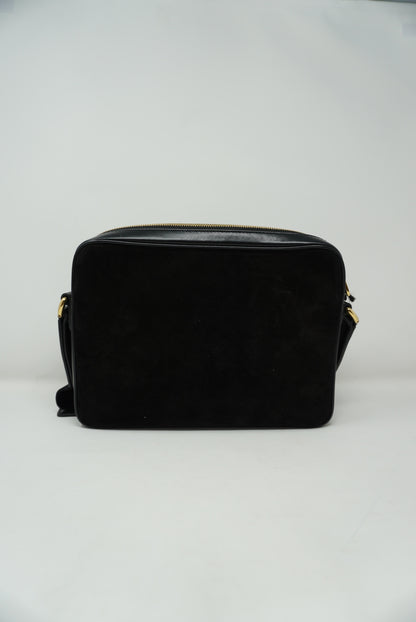 Gucci Calfskin Suede Morpheus Messenger Bag
