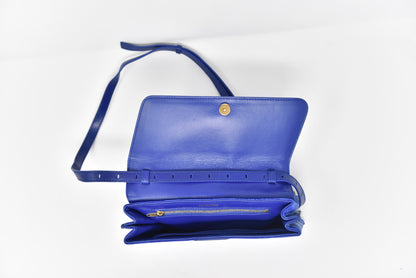 Balenciaga Shift Wallet on Strap Jacquard Nylon with Leather