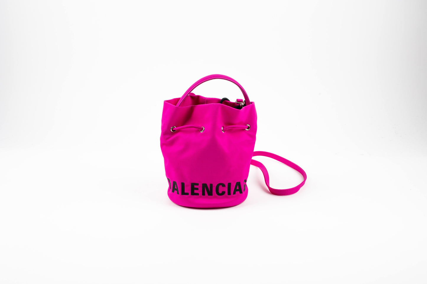 Balenciaga Wheel XS Drawstring Bucket Bag
