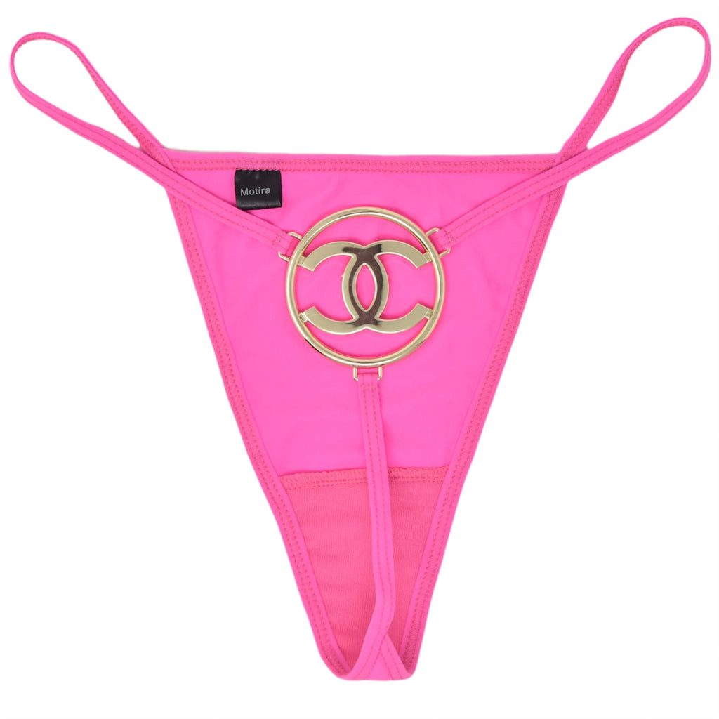 My Next Fit Chanel Reworked Thong | Hot Pink Medium