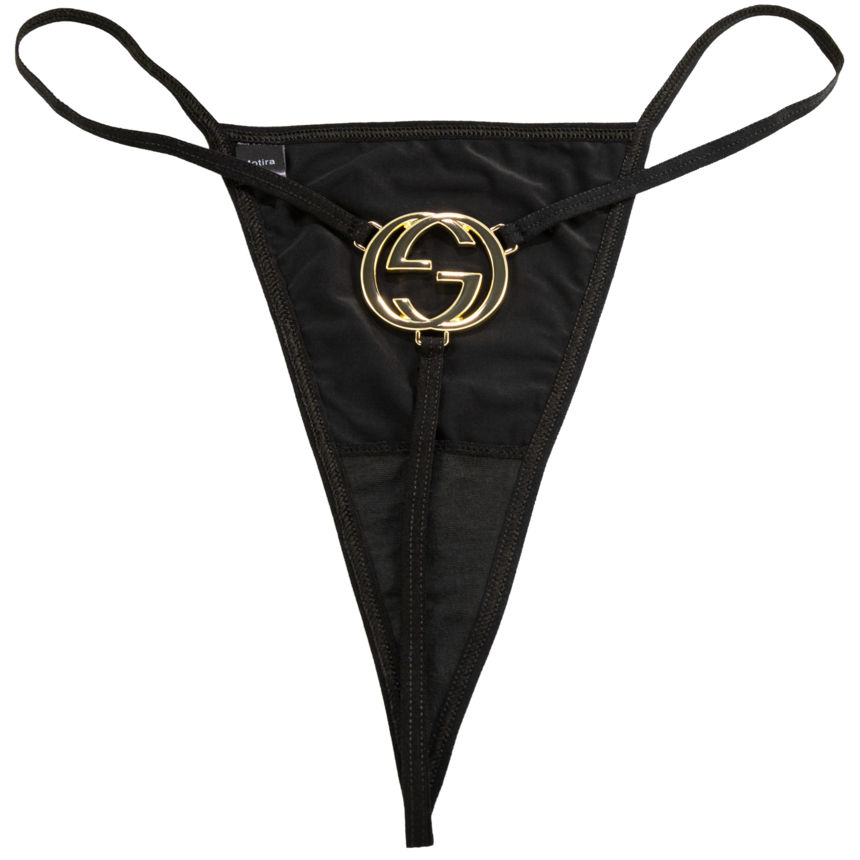 Gucci Reworked Thong  Black – My Next Fit