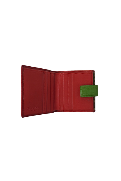 Christian Dior Rasta Monogram Wallet