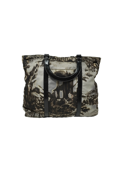 Prada Nylon Tote Handbag