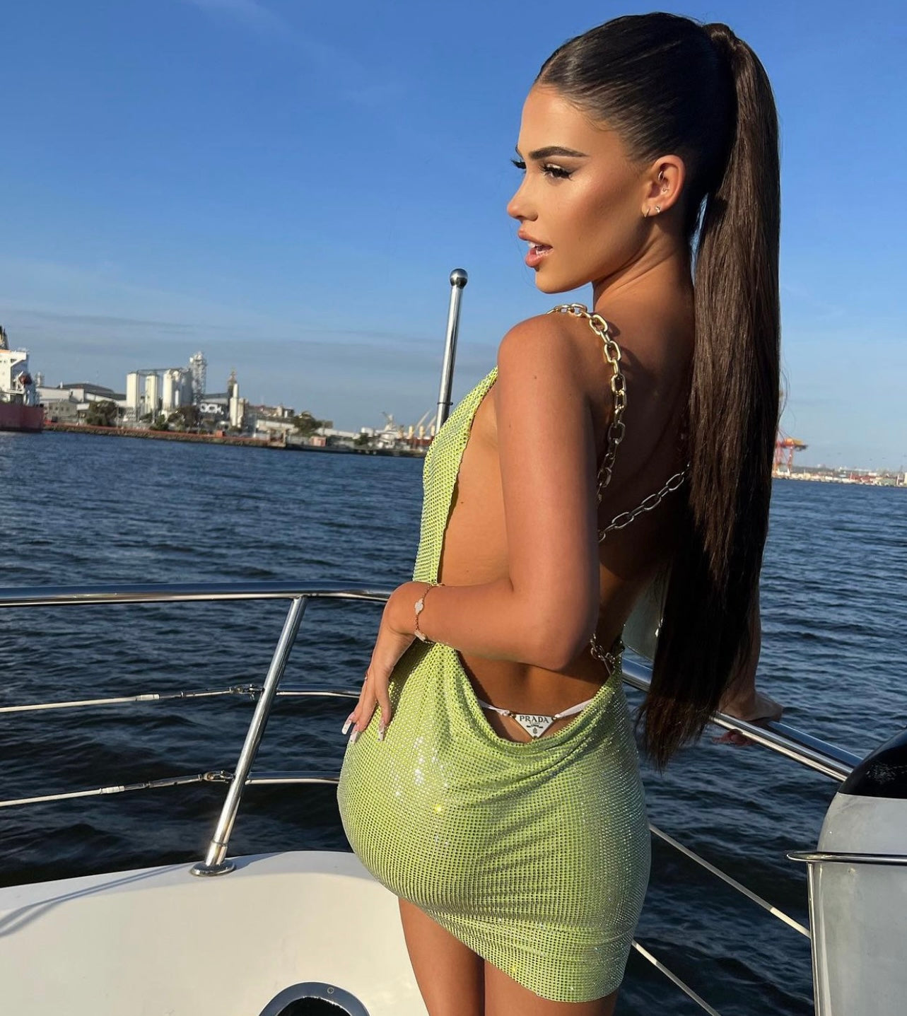 Reworked prada thong Clearance