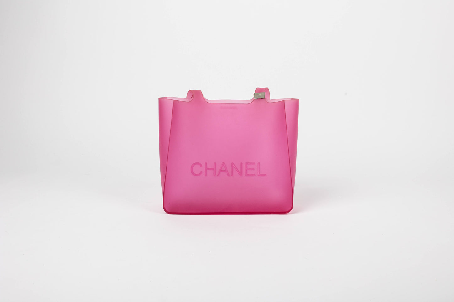 Chanel Pink Jelly Tote