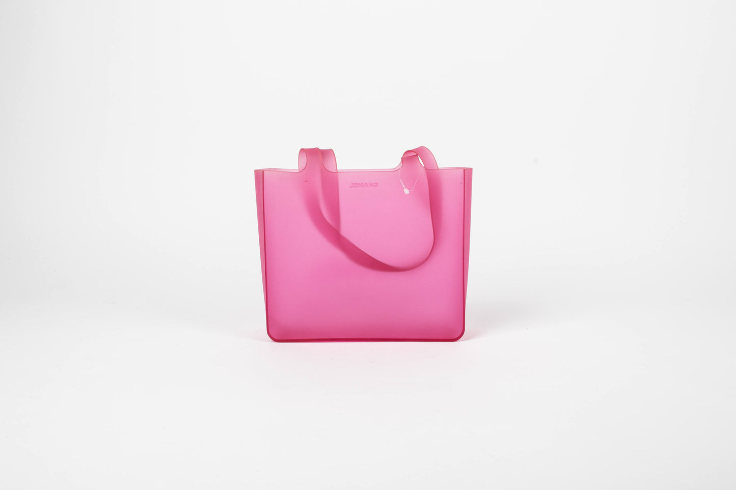 Chanel Pink Jelly Tote