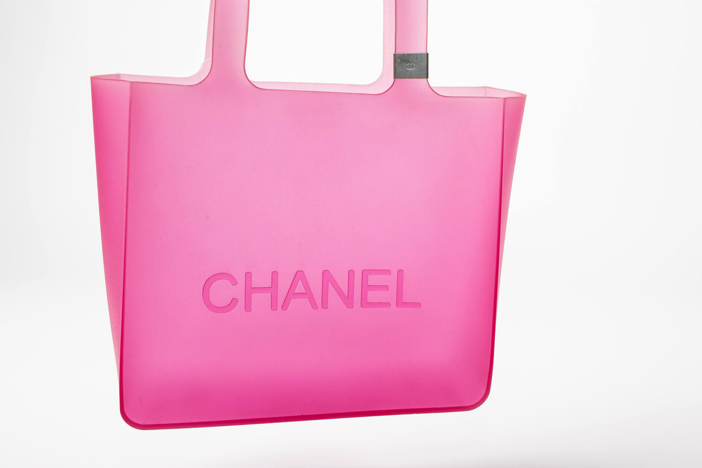 Chanel Pink Jelly Tote