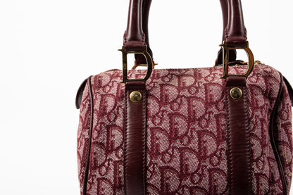 Christian Dior Boston Monogram Trotter Handbag