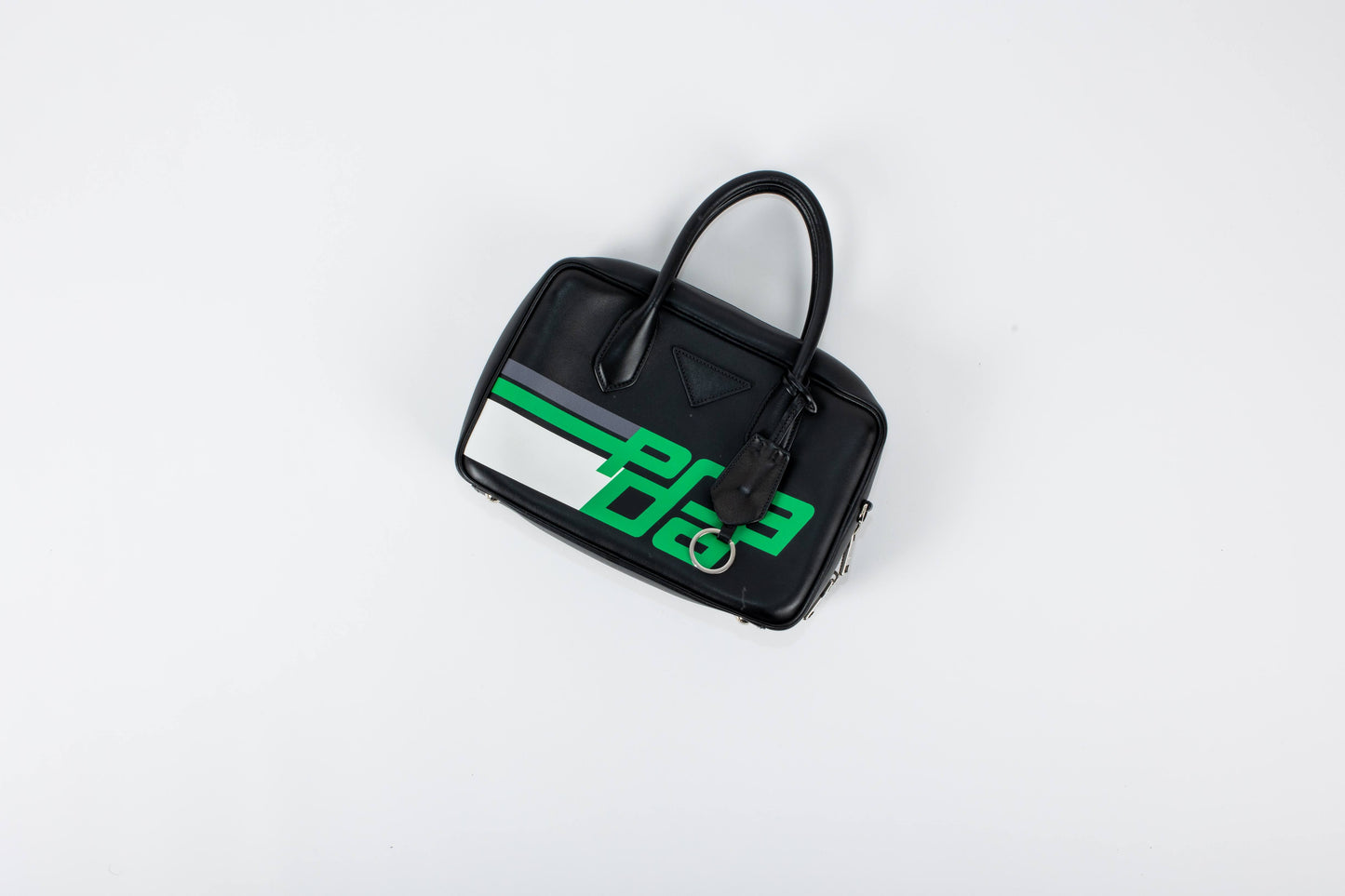Prada Bauletto Printed City Calf Bag