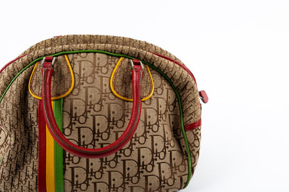Christian Dior Monogram Rasta Bowler Handbag