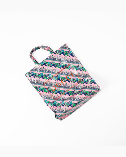 Gucci Monte Carlo Floral Logo Tote