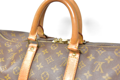 Louis Vuitton Keepal 45 Boston Duffle Bag
