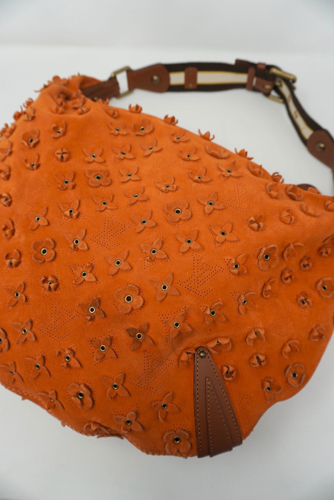 Louis Vuitton, Bags, Litd Edition Orange Louis Vuitton Monogram Onatah  Fleurs