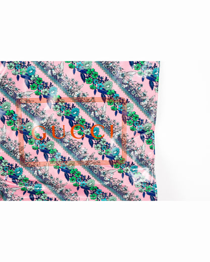 Gucci Monte Carlo Floral Logo Tote