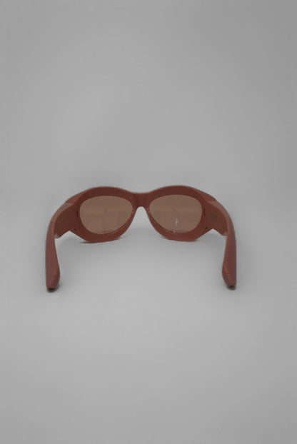 Bottega Veneta 63MM Sport Wrap Sunglasses | Pink