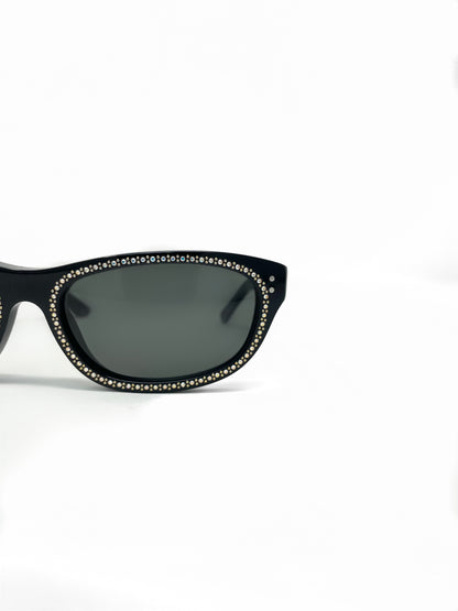 Celine Rhinestone Trim Sunglasses