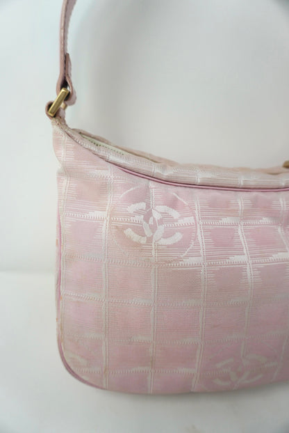 Chanel New Travel Line Semi-Shoulder Bag